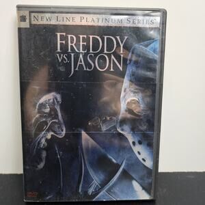 Freddy vs Jason 2 Disc (DVD, 2003) Ultimate Battle of Evil vs Evil Horror Movie